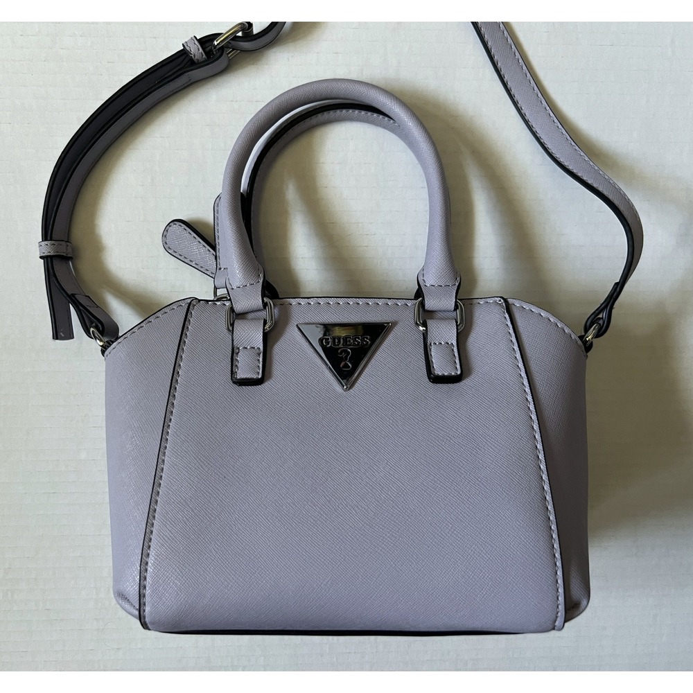 GUESS Tupelo Light Purple Lavender Satchel Bag